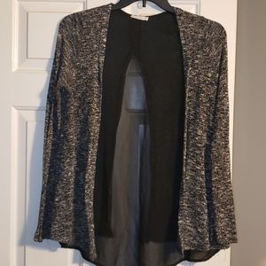 Black and Grey Lightweight Sweater